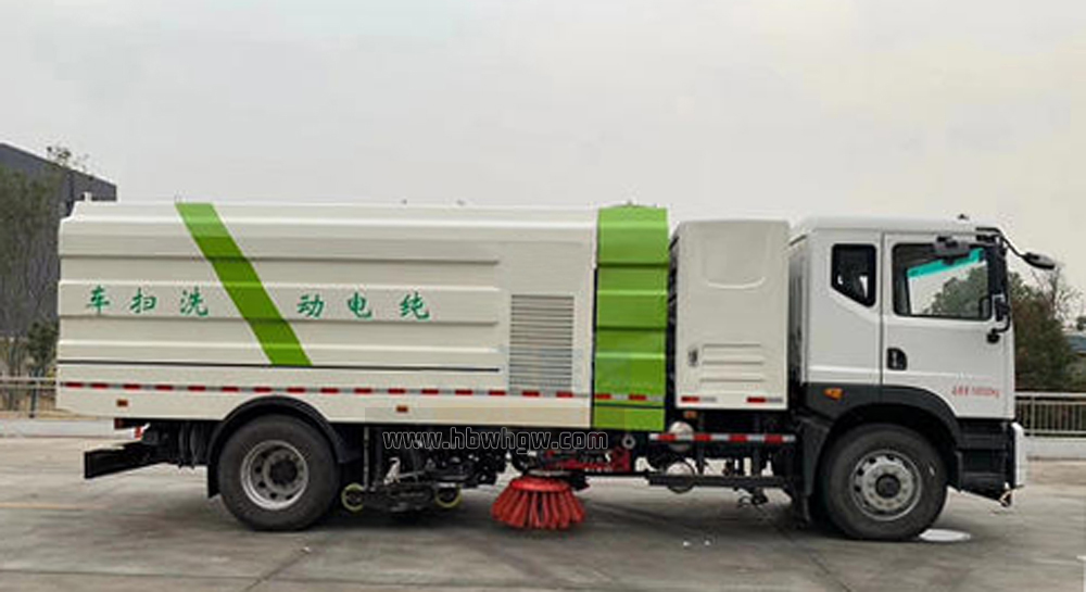 東風華神純電動洗掃車