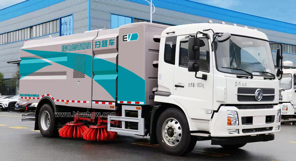 東風天錦(純電動)掃路車